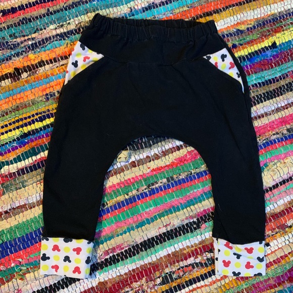 Hank & Lolo Mickey Mouse Harem Pants sz 2T - Picture 2 of 5